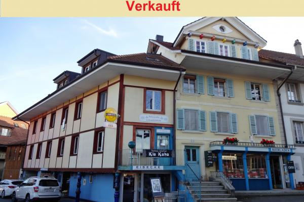 Rentables Wohn-und Geschäfthaus mitten im Dorfzentrum - 3150 Schwarzenburg - Bild# 1